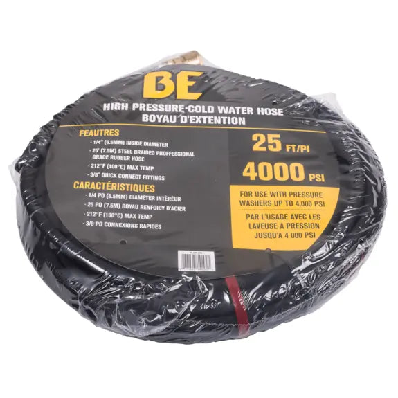 BE 25ft x 1/4" Hose