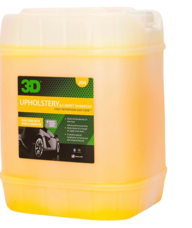 3D Upholstery & Carpet Shampoo