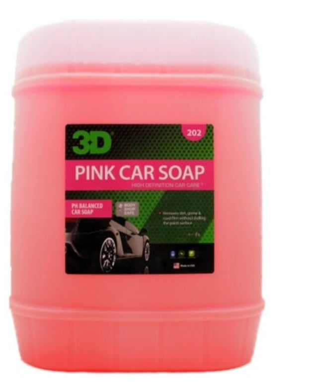 3D Pink Car Soap