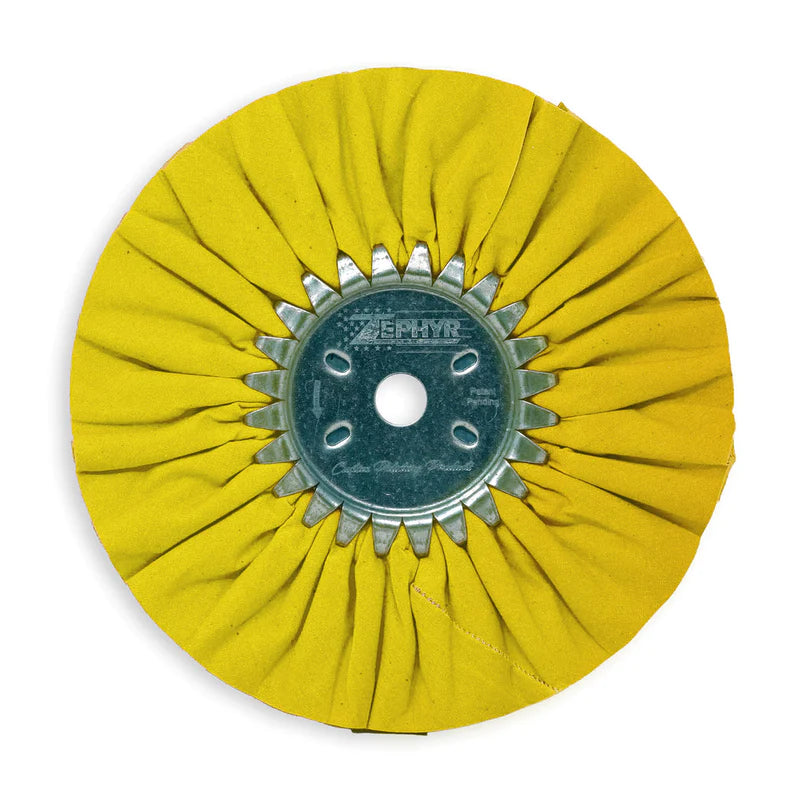 Zephyr 10" Airway Yellow Mill Treat Wheel