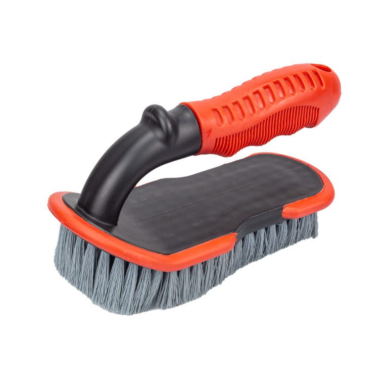 MaxShine Tire and Carpet Scrub Brush Heavy Duty