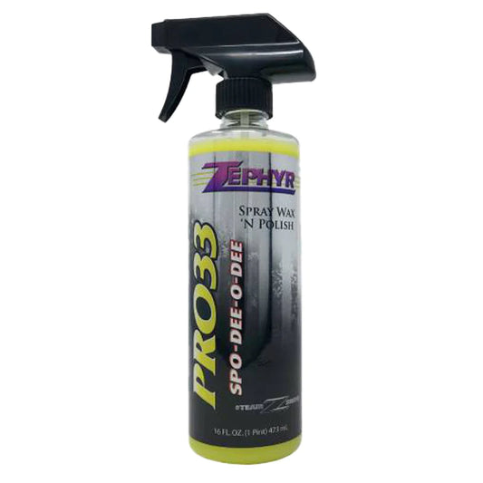 Zephyr Pro 33 Spray Wax & Polish