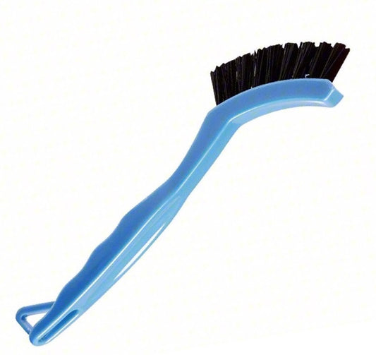 Plastic Handle Curved Toothbrush Detail Brush
