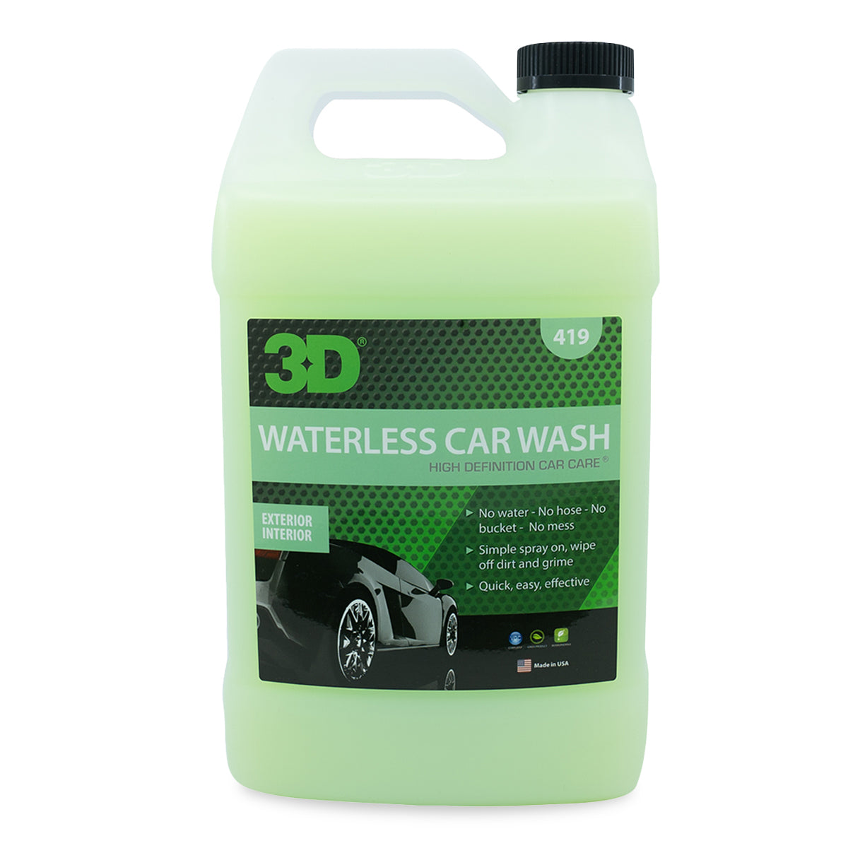 3D Waterless Car Wash