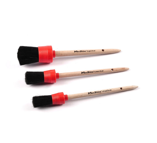 MaxShine Professional Detailing Brush Set (3pk)