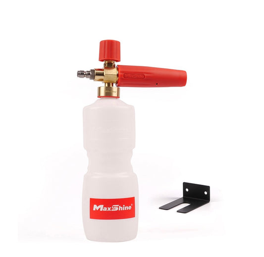 MaxShine Snow Foam Cannon with Small Wall Holder